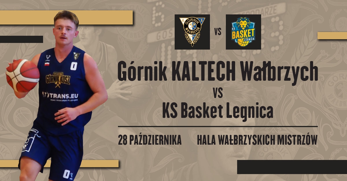 Górnik Kaltech Wałbrzych vs KS Basket Legnica